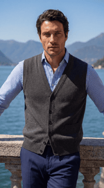 Load image into Gallery viewer, Santoro Men’s Sleeveless Vest Sweater Lightweight Layer