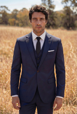 Load image into Gallery viewer, Santoro Men's 3-Piece Formal Slim Fit Suit