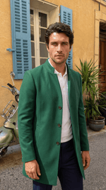 Load image into Gallery viewer, Santoro Men’s Premium Smart Casual Blazer Minimalist Button Winter Coat