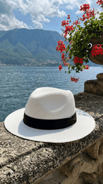 Load image into Gallery viewer, Santoro Men’s Handmade Panama Hat Timeless Summer Style with Artisan Detail